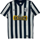 Alianza Lima 2014 Nike Striped Football Shirt - Medium Navy Polyester
