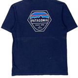 Responsibili-Tee Patagonia Graphic T-Shirt - Medium Blue Cotton