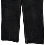 516 Levis Slim Fit Jeans - 33W 30L Black Cotton