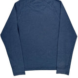 Patagonia Striped Sweatshirt - Medium Blue Cotton