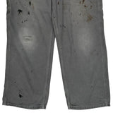 Carhartt Carpenter Pants - 34W 30L Gray Cotton