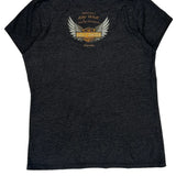 Harley Davidson Graphic T-Shirt - XL Gray Cotton Blend