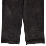 Nautica Cord Trousers - 36″ Waist Black Corduroy