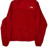 The North Face Fleece Jacket - Medium Red Polyester