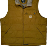 Rain Defender Carhartt Vest - XL Brown Polyester
