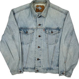 Levis Denim Jacket - Large Light Wash Denim