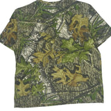 Mossy Oak Camo T-Shirt - Medium Khaki Polyester