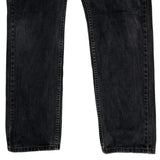 Levis 505 Jeans - 32W 32L Black Cotton