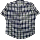 Blaire Ralph Lauren Checked Short Sleeve Shirt - Large Blue Cotton