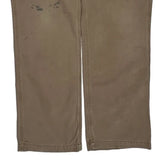 Carhartt Carpenter Trousers - 32W 32L Khaki Cotton