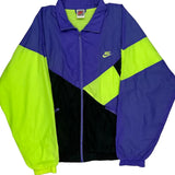 Nike Windbreaker - Large Multicoloured Polyester
