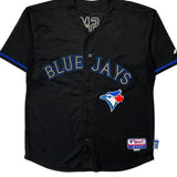 Toronto Blue Jays Majestic Mlb Jersey - 2XL Black Polyester