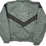 Army US Army Camo Windbreaker - Small Gray Nylon