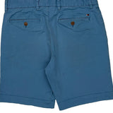 Tommy Hilfiger Chino Shorts - 32W 9L Blue Cotton