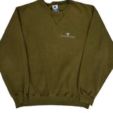 Champion Sweatshirt - Large Green Cotton