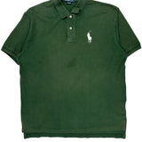 Polo By Ralph Lauren Polo Shirt - Large Green Cotton