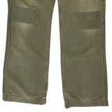 Carhartt Double Knee Carpenter Trousers - 36W 32L Green Cotton