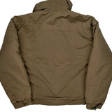 The North Face Puffer - Large Khaki Nylon
