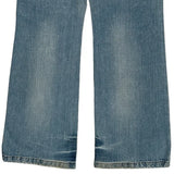 Ecko Unltd Boot Cut Jeans - 30W UK 8 Light Wash Denim