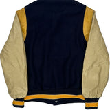 Swingster Varsity Jacket - Medium Beige Leather
