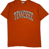 Tennessee The Cotton Exchange Single Stitch T-Shirt - Large Orange Cotton