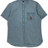 Ralph Lauren Denim Shirt - Medium Blue Cotton