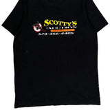 Scotty'S Auction Service Tommy Hilfiger Graphic T-Shirt - Medium Black Cotton