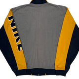 Nike Spellout Track Jacket - Medium Gray Polyester