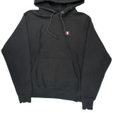 Reverse Weave Champion Hoodie - Medium Black Cotton
