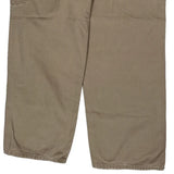 Carhartt Carpenter Trousers - 34W 30L Khaki Cotton