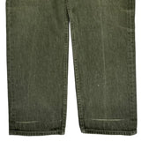 501 Levis Jeans - 32W 28L Green Cotton