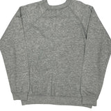 Unbranded Blank Sweatshirt - Medium Gray Cotton Blend