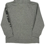 Age 5 Carhartt Hoodie - XS Gray Cotton Blend