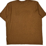 Carhartt Spellout T-Shirt - XL Brown Cotton