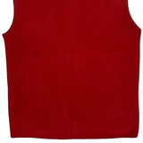 Nike Acg Fleece Vest - Medium Red Polyester