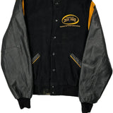 National Championship American Cheer Power Varsity Jacket - Medium Black Wool Blend