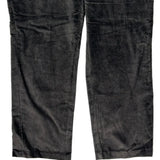 Lee Cord Trousers - 34″ Waist Black Cotton Blend