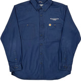 Carhartt Shirt - XL Blue Cotton