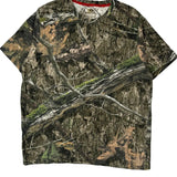 Mossy Oak Camo T-Shirt - XL Camo Cotton