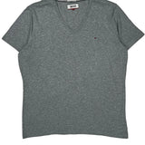 Hilfiger Denim T-Shirt - XL Grey Cotton