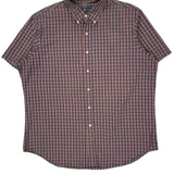 Ralph Lauren Checked Short Sleeve Shirt - XL Multicoloured Cotton