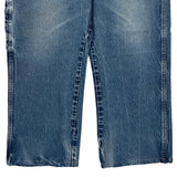 Wrangler Double Knee Carpenter Jeans - 38W 30L Blue Cotton