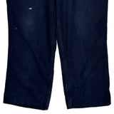 Carhartt Pants - 36W 30L Navy Cotton Blend