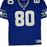Seattle Seahawks Russell Athletic #80 Largent Football Jersey - XL Blue Polyester