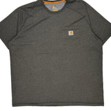 Carhartt T-Shirt - 2XL Grey Cotton