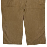 Schmidt Carpenter Trousers - 40W 30L Brown Cotton