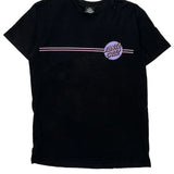 Santa Cruz Graphic T-Shirt - Small Black Cotton