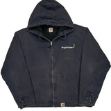 Brightview Logo Carhartt Jacket - 2XL Navy Cotton
