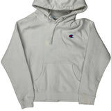 Reverse Weave Champion Hoodie - Medium White Cotton