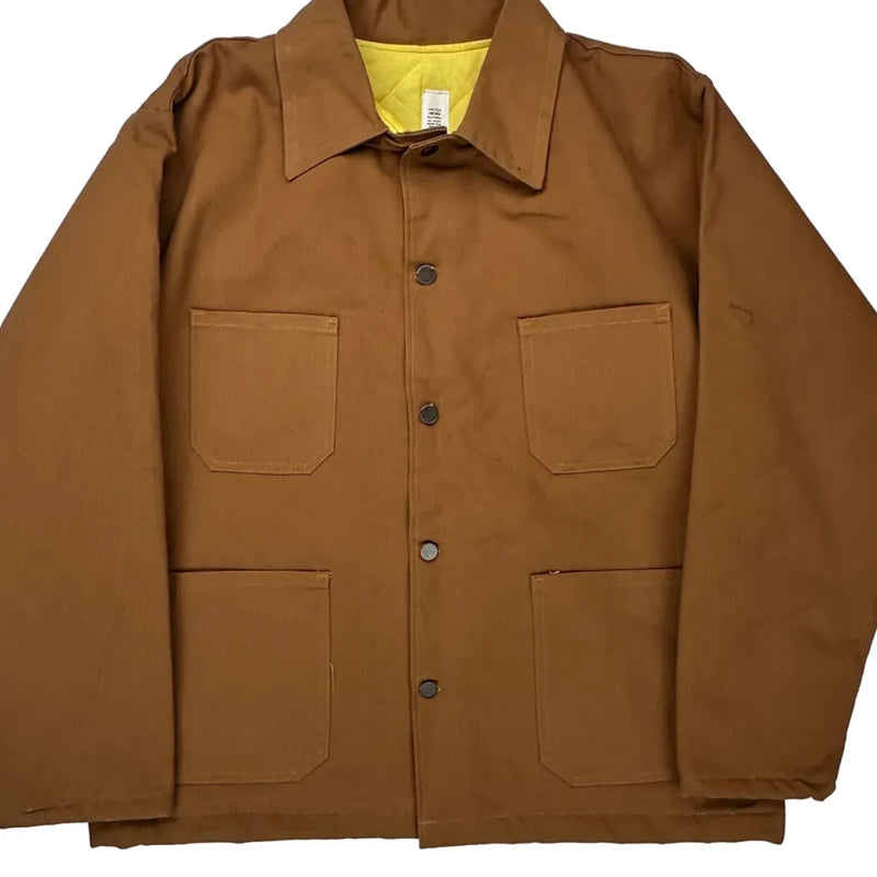 Home Depot Workwear Jacket - Medium Brown Cotton